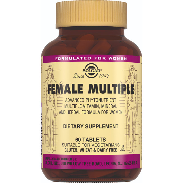 Солгар Мультивитаминный и минеральный комплекс для женщин таблетки №60 купить в Москве по цене от 3509 рублей