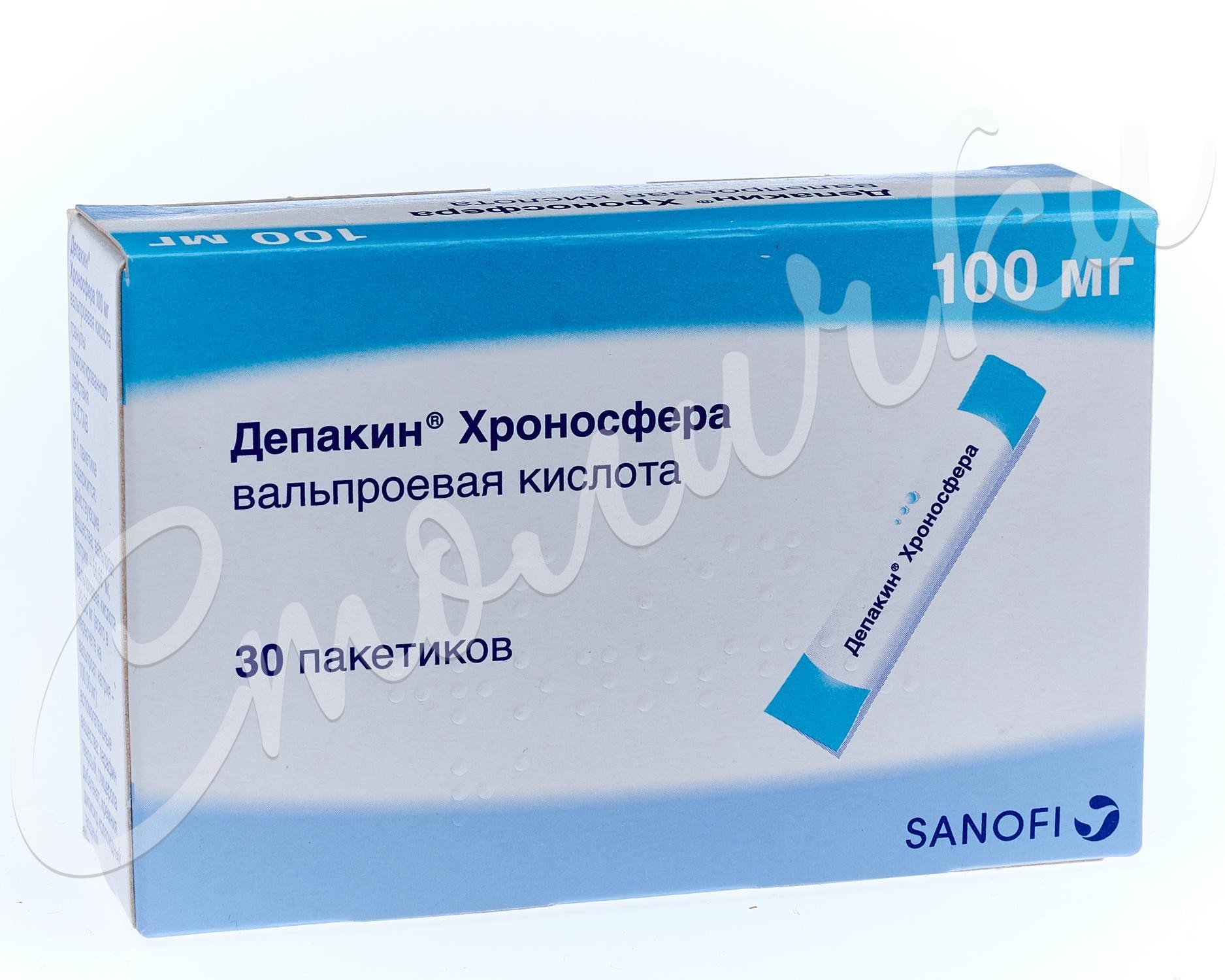 Депакин Хроносфера гранулы пролонгированные 100мг №30 купить в Москве по  цене от 139 рублей