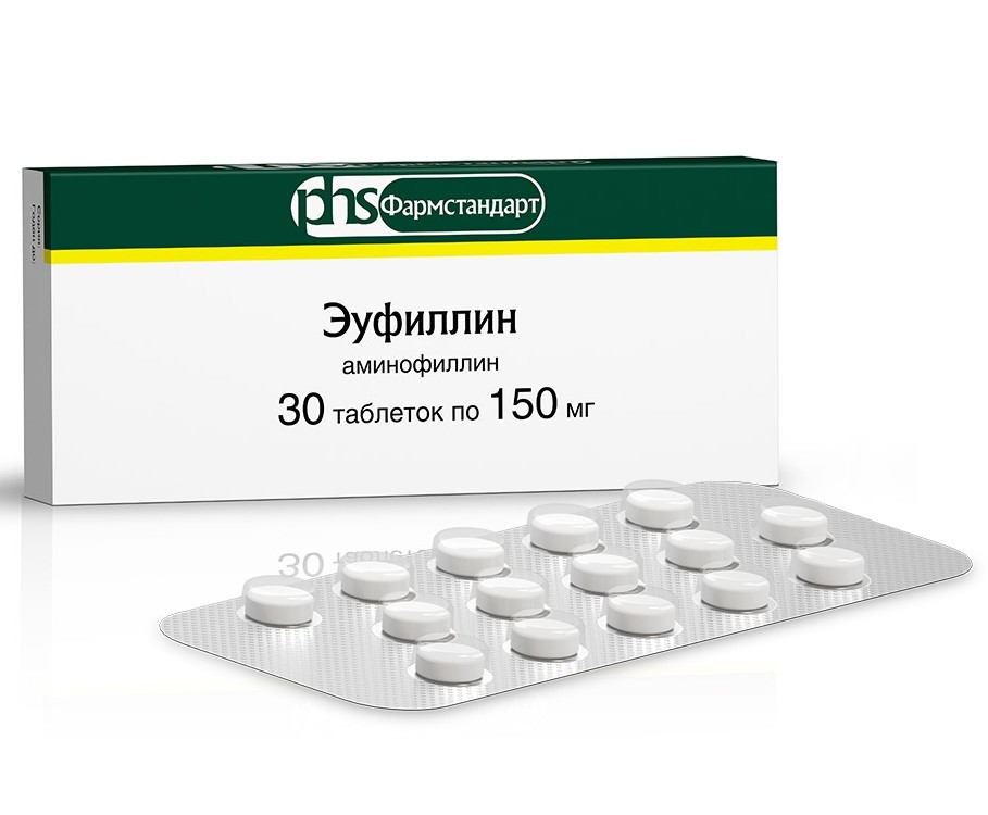 Эуфиллин ФСТ таблетки 150мг №30 купить в Москве по цене от 41 рублей
