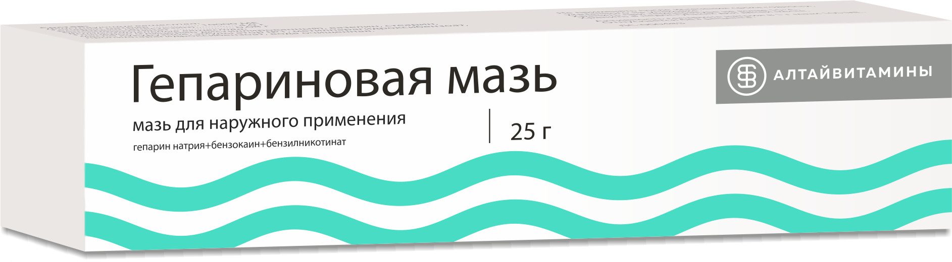 Гепариновая мазь 25г купить в Щелково по цене от 82 рублей