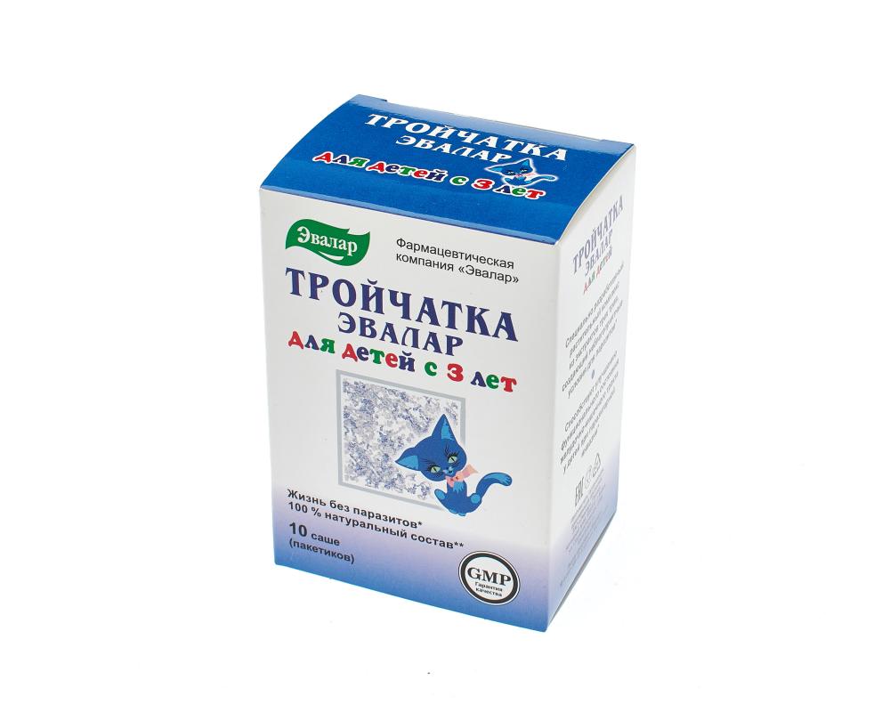 Тройчатка для детей саше 3,6г Эвалар №10 купить в Киржаче по цене от 282  рублей
