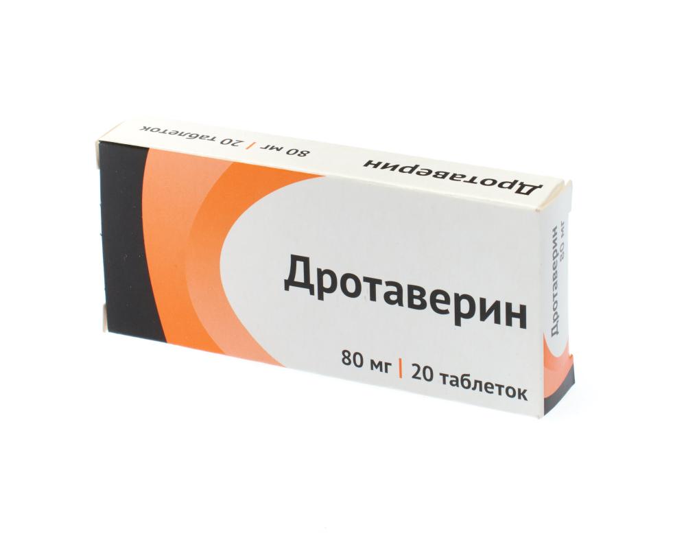 Дротаверин Озон таблетки 80мг №20 купить в Новомосковске по цене от 100.5  рублей