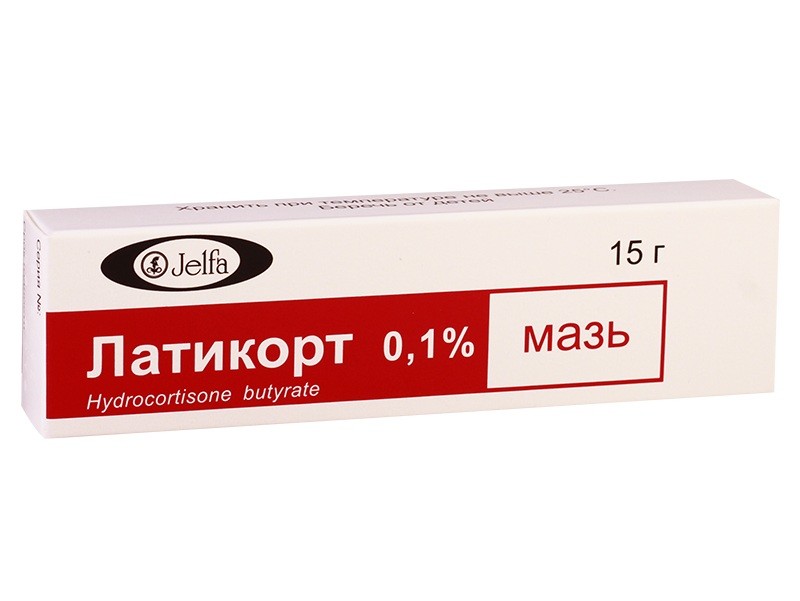 Латикорт мазь 0,1% 15г купить в Москве по цене от 142 рублей