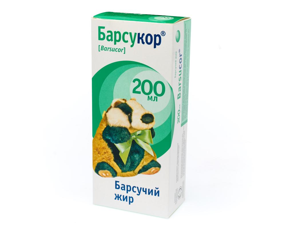 Барсукор Барсучий жир 200мл купить в Бронницах по цене от 737 рублей