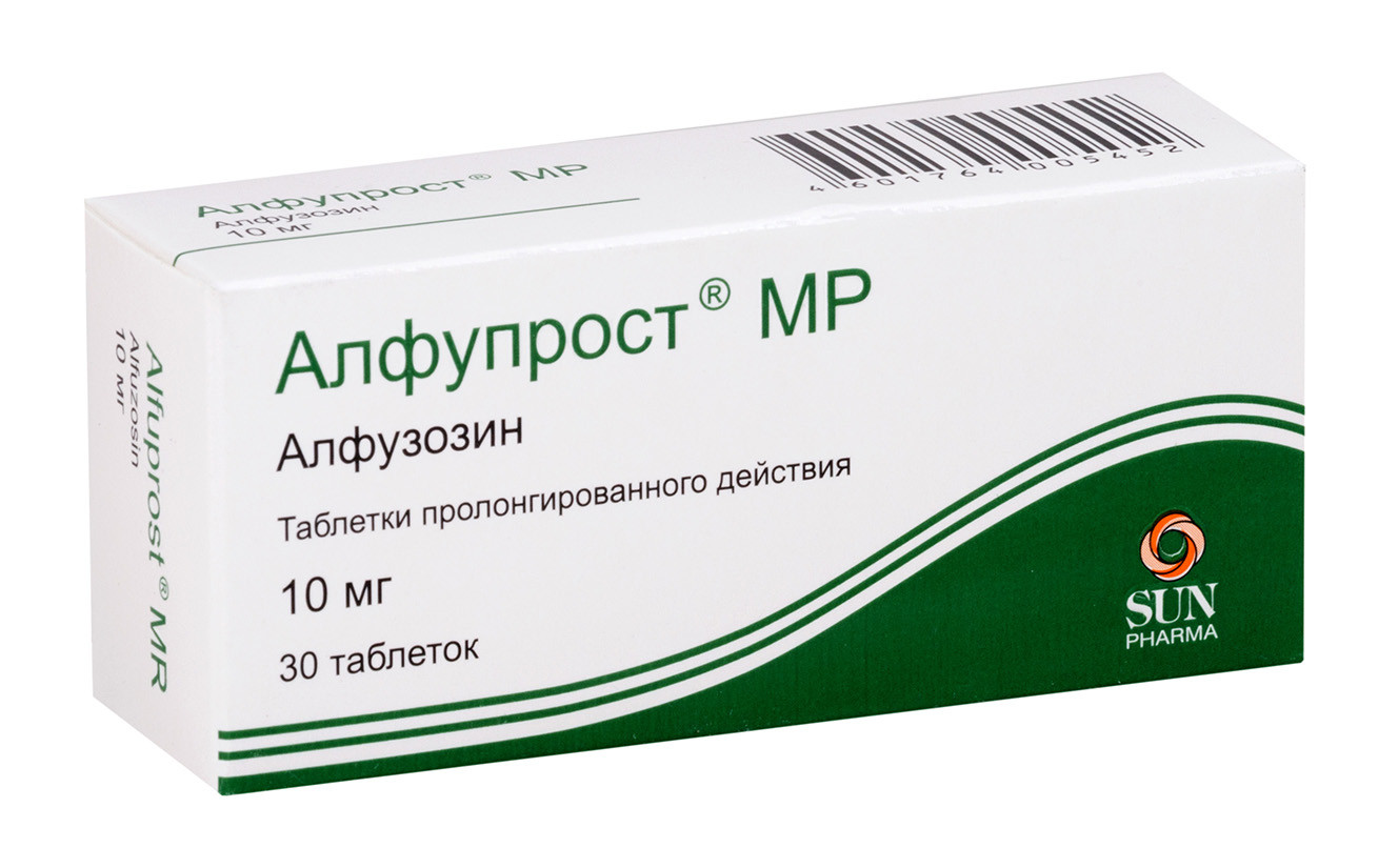 Алфупрост МР таблетки пролонгированные 10мг №30 купить в Столбовой по цене  от 265.5 рублей