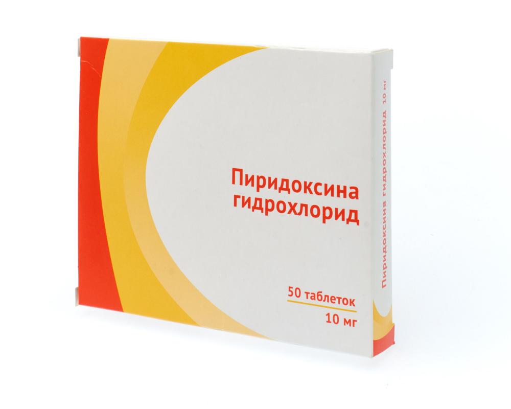 Пиридоксин (вит В6) Озон таблетки 10мг №50 купить в Москве по цене от 118  рублей