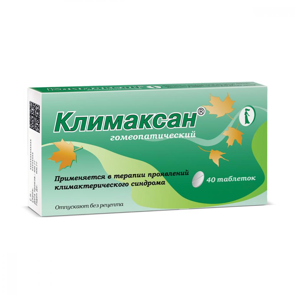 Климаксан таблетки гомеопатические №40 купить в Кстово по цене от 216 рублей