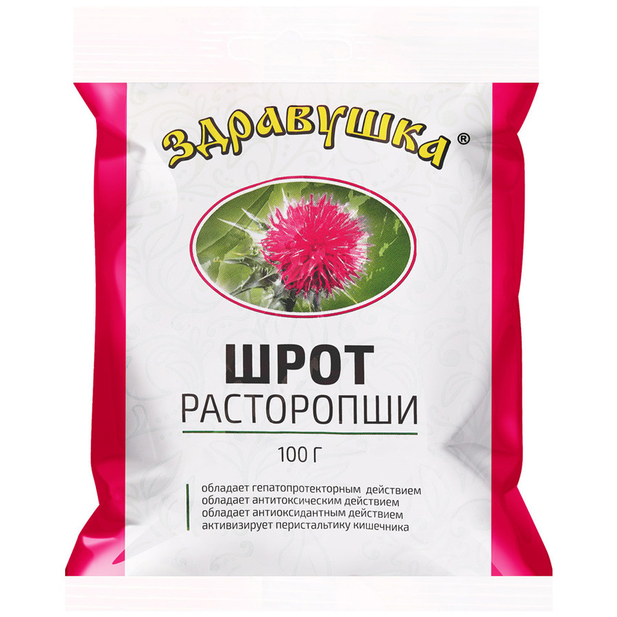 Шрот расторопши, гр – Грядка-Поле