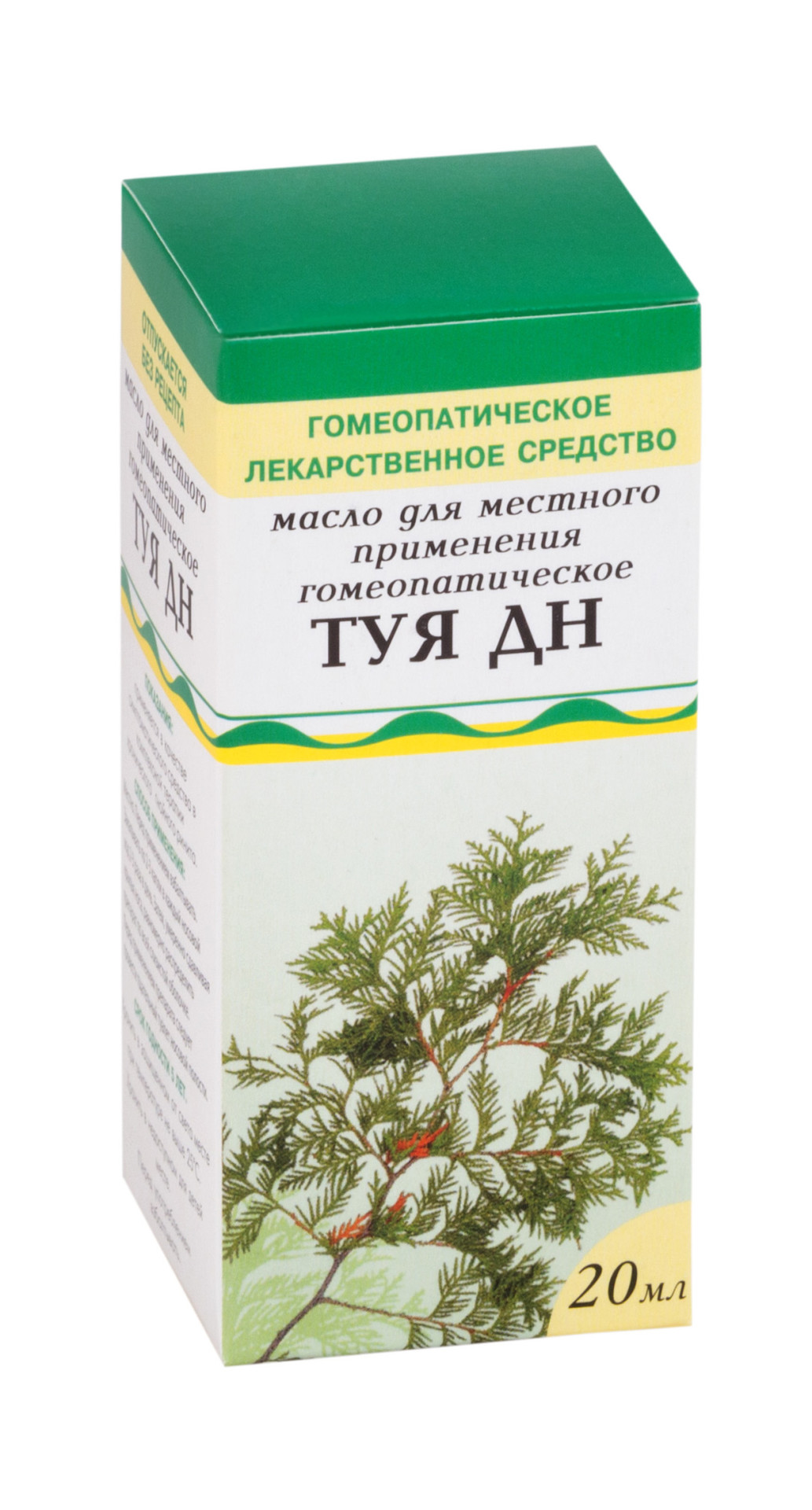 Туя ДН масло для местного применения 20мл купить в Москве по цене от 324  рублей