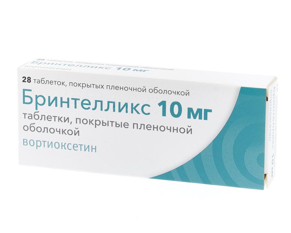 Бринтелликс таблетки покрытые оболочкой 10мг №28 купить в Москве по цене от  2335 рублей