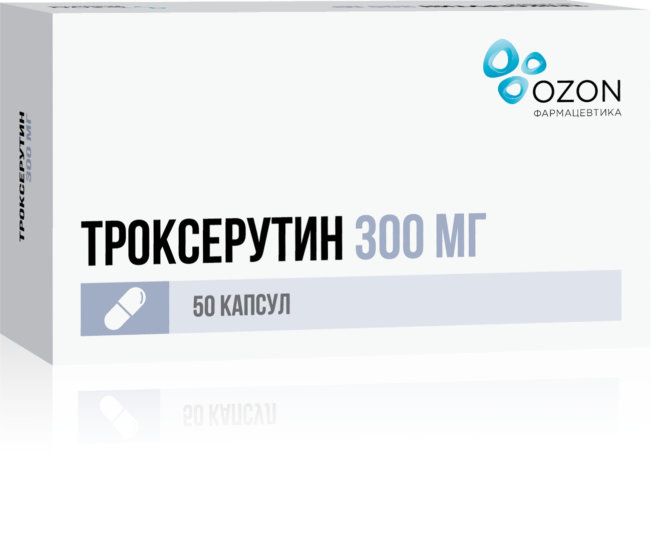 Троксерутин Озон капсулы 300мг №50 купить в Москве по цене от 455 рублей