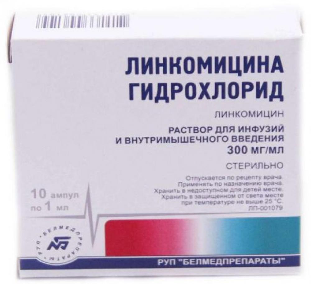 Линкомицин раствор для инъекций 30% 1мл №10 купить в Домодедово по цене от  123 рублей