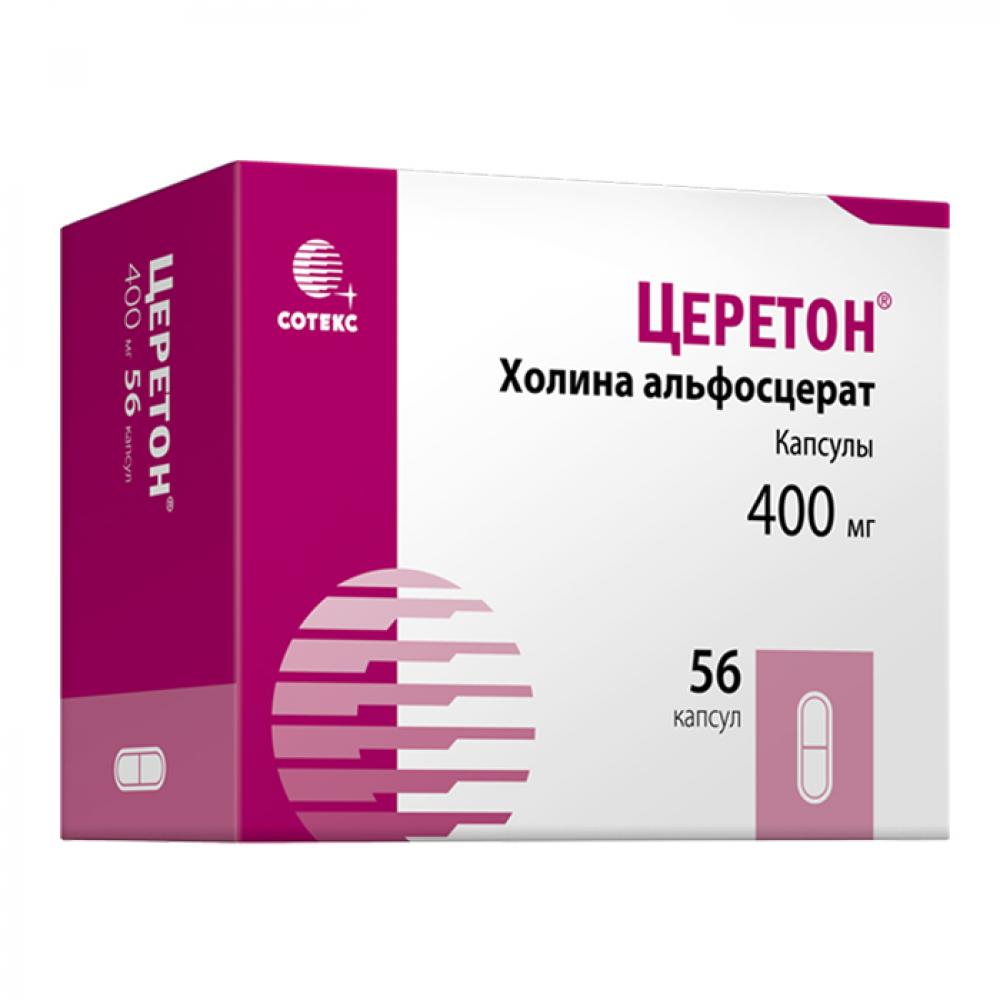 Церетон капсулы 400мг №56 купить в Зарайске по цене от 1676 рублей