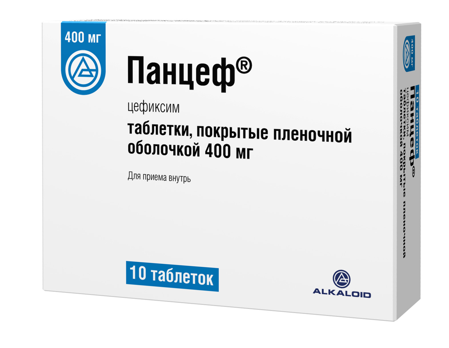 Панцеф таблетки покрытые оболочкой 400мг №10 купить в Москве по цене от  1056 рублей