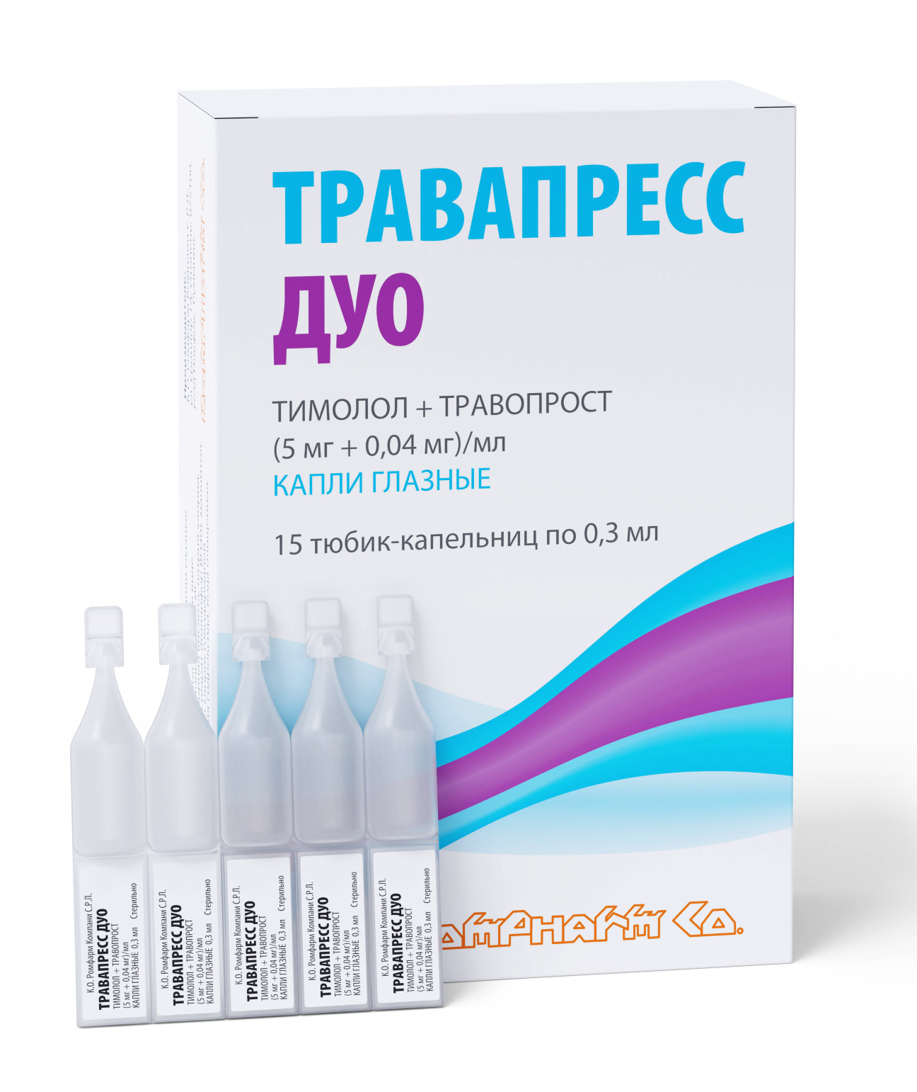 Травапресс Дуо капли глазные 0,3мл №15 купить в Москве по цене от 0 рублей