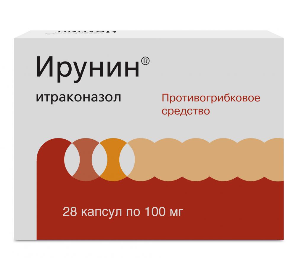 Ирунин капсулы 100мг №28 купить в Киржаче по цене от 2201 рублей