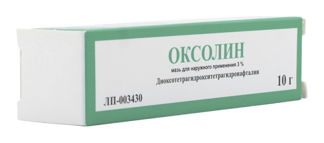 Оксолин мазь 3% 10г Тул. ФФ купить в Москве по цене от 281 рублей