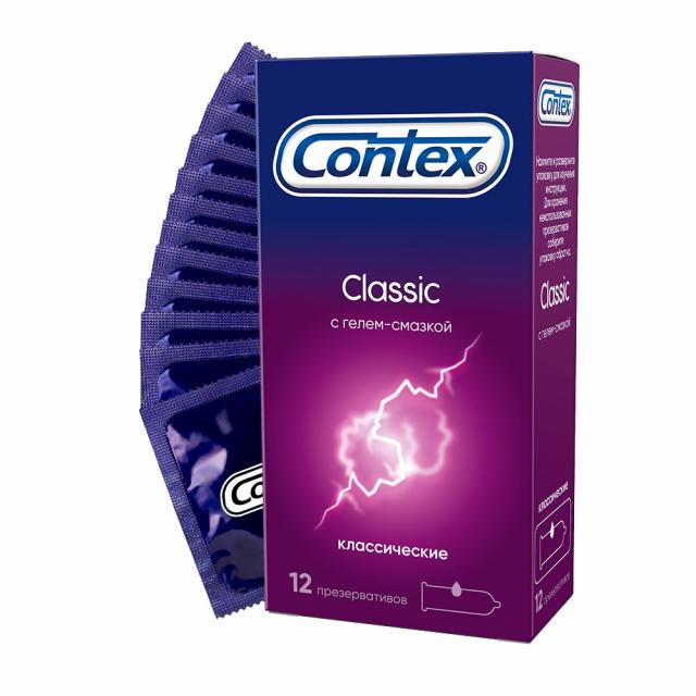 Контекс презервативы Classic (классические) №12 купить в Москве по цене от 553 рублей