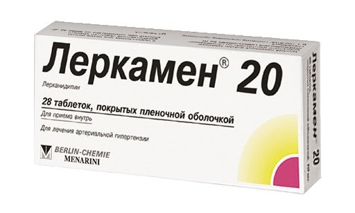 Леркамен 20 таблетки 20мг №28 купить в Санкт-Петербурге по цене от 859 рублей