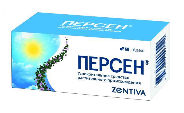 Персен таблетки покрытые оболочкой №60 купить в Москве по цене от 727 рублей