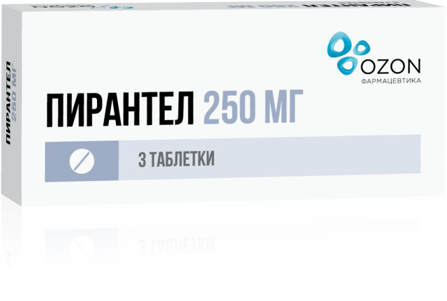 Пирантел таблетки 250мг №3 Озон купить в Туле по цене от 43 рублей