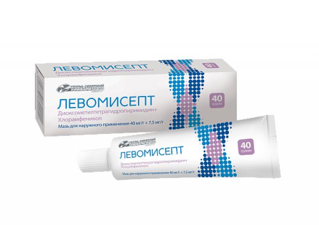 Левомисепт мазь 40г купить в Москве по цене от 141 рублей