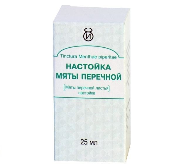Мята перечная настойка 25мл купить в Москве по цене от 58 рублей