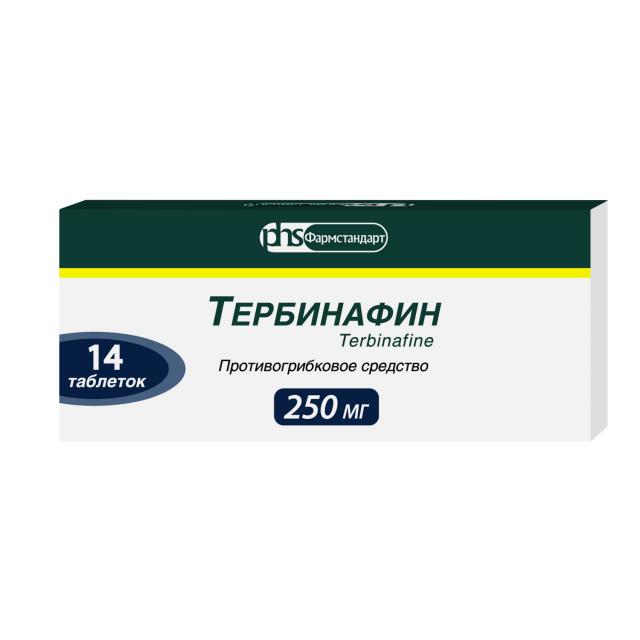 Тербинафин ФСТ таблетки 250мг №14 купить в Санкт-Петербурге по цене от 355 рублей
