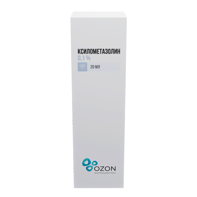 Ксилометазолин Озон спрей назальный 0,1 мл купить в Санкт-Петербурге по цене от 121 рублей