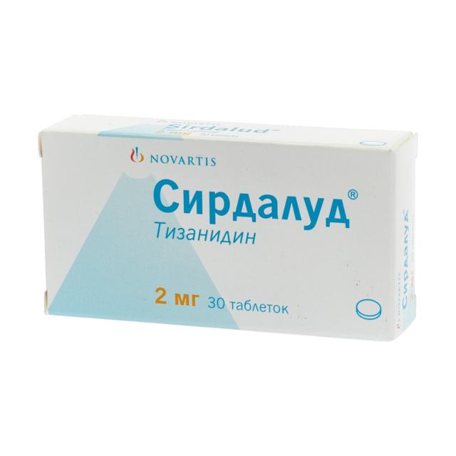Сирдалуд таблетки 2мг №30 купить в Санкт-Петербурге по цене от 155 рублей