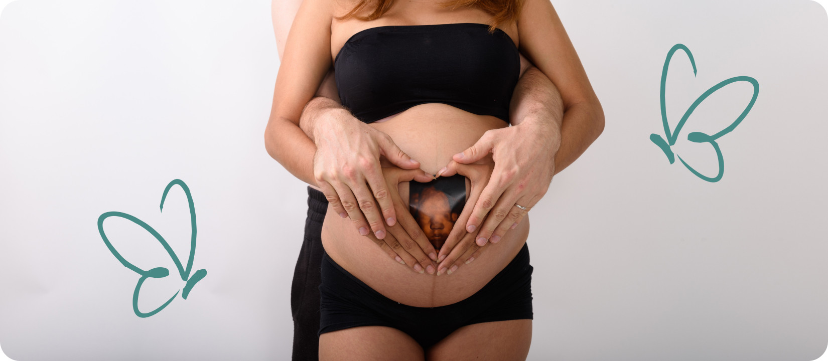 Боди-арт на животе у беременных. ФОТО